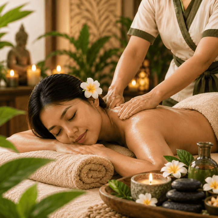 Full body massage dan body scrub